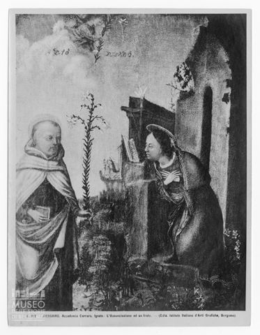 Annunciazione e Sant'Antonio da Padova dell'ambito di Boccaccio Boccaccino