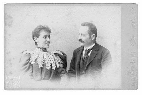 Ritratto di Aristide Isacchi e della moglie