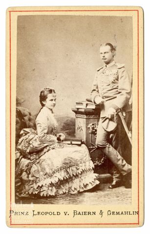 Leopoldo di Baviera e Gisella d'Asburgo Lorena