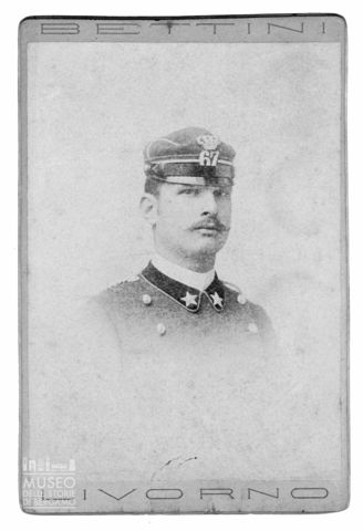 Ritratto di Alfonso Alberti in abiti militari