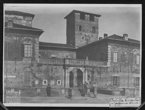 Facciata del Castello Visconteo di Fagnano Olona