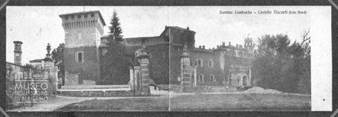 Veduta del Castello Visconti di San Vito a Somma Lombardo