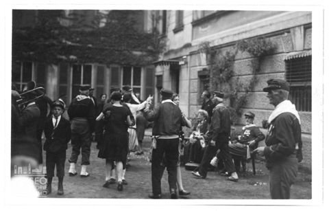 Festeggiamenti a villa Piccinelli