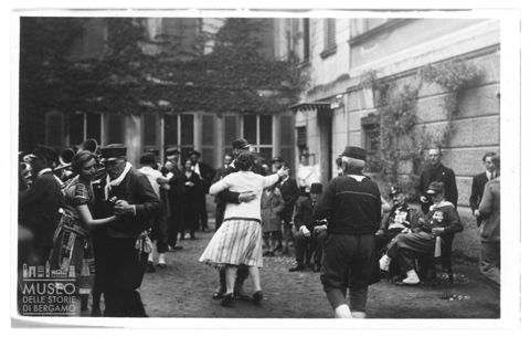 Festeggiamenti a villa Piccinelli