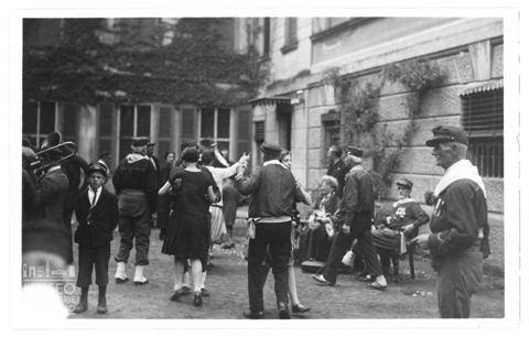 Festeggiamenti a villa Piccinelli