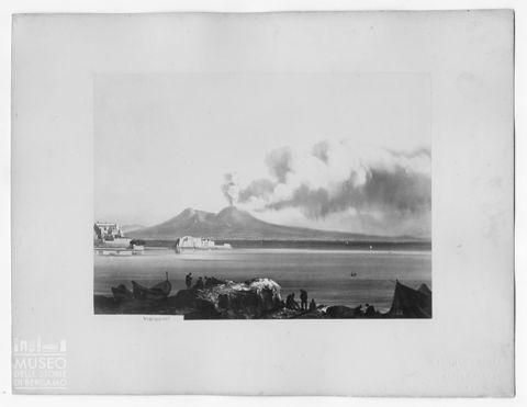 Veduta del Vesuvio