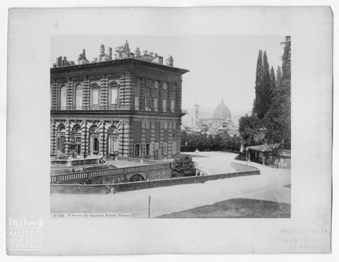 Veduta del Duomo di Firenze dal Giardino Boboli