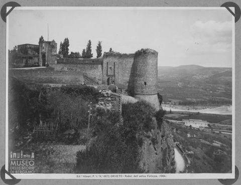 Veduta della Fortezza Albornoz di Orvieto
