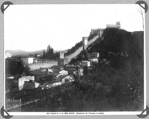 Veduta del Castello di Soave