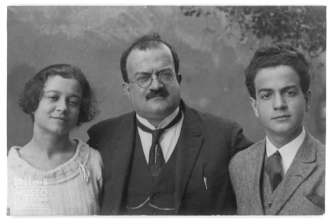 Ritratto di Lodovico Giovanelli de Noris con i figli