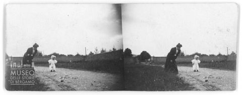 Niny Giovanelli de Noris con la figlia Elena