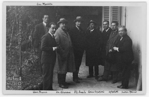 Ritratto di un gruppo di uomini