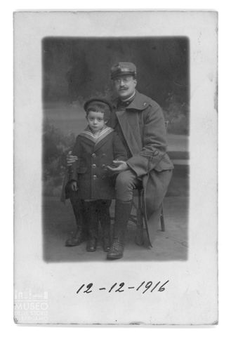 Ritratto di un uomo e un bambino