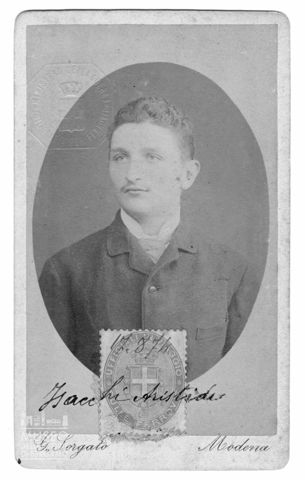 Ritratto di Aristide Isacchi