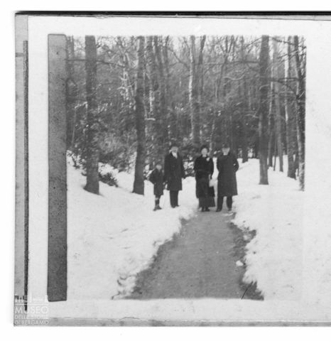 Ritratto di gruppo sulla neve