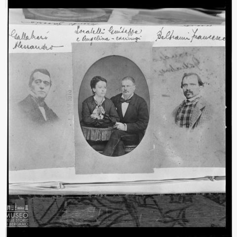 Tre ritratti fotografici