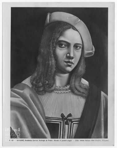 Ritratto di giovane gentiluomo di Ambrogio de Predis