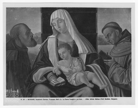 Madonna col Bambino tra i santi Giuseppe e Francesco attribuito a Benedetto Carpaccio