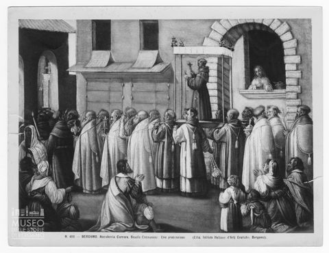 Processione della statua di san Francesco d'Assisi del Moncalvo