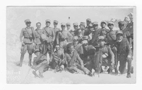 Ritratto di militari appartenenti al I Battaglione 78° Fanteria