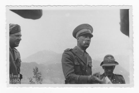 Ritratto di un militare durante il corso ufficiali in congedo di Trento