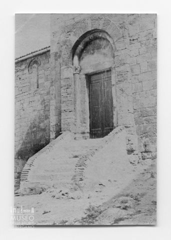 Facciata della Chiesa di San Martino di Magliano in Toscana