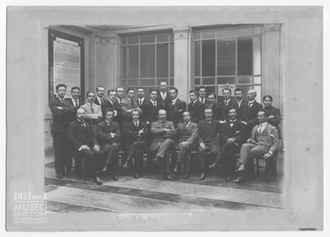 Gli impiegati della Banca Commerciale Italiana