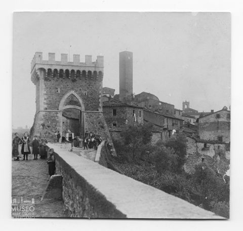 Veduta delle Mura di Pereta