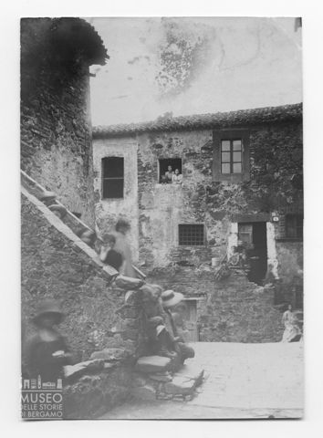 Scorcio di case medievali