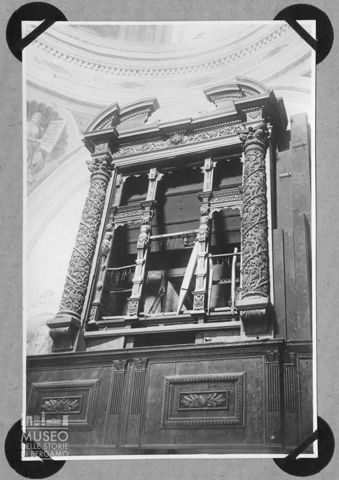 Cassa armonica di un'organo a canne