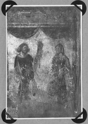 Affresco di due dame