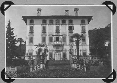 Villa Terzi a Trescore Balneario - Facciata