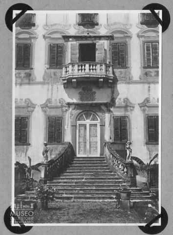 Villa Terzi a Trescore Balneario - Facciata