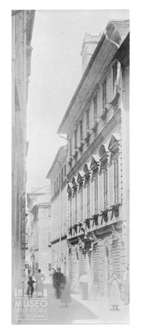 Veduta di Palazzo Picedi a Sarzana