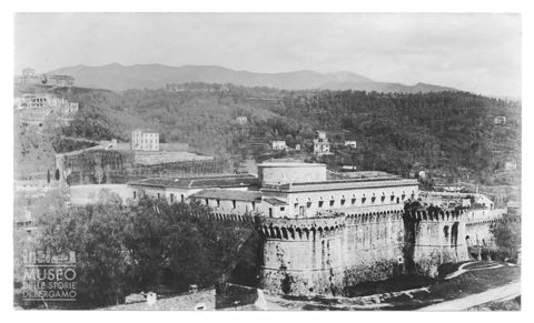 Veduta della Cittadella e del Forte di Castruccio di Sarzana