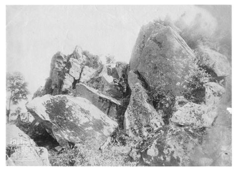 Particolare delle rocche di Fornoli