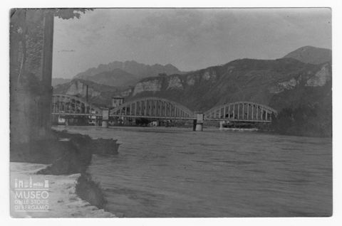 Il ponte sull'Adda a Brivio