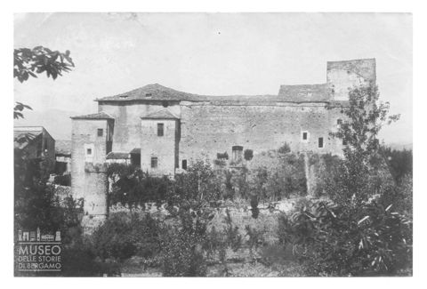 Veduta di un castello