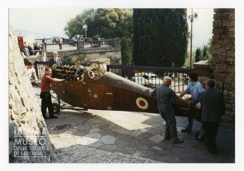 Ansaldo A1 Balilla - aereo di Antonio Locatelli. Trasporto a Torino per restauro.