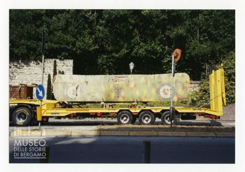 Ansaldo A1 Balilla - aereo di Antonio Locatelli. Trasporto a Torino per restauro.