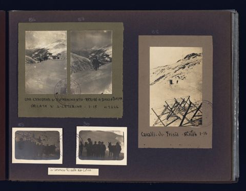 Ritratti di Alpini durante gli anni della Prima guerra mondiale