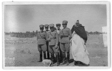 Ritratto di militari in Libia