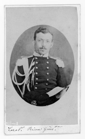 Ritratto di Giuseppe Riva in uniforme