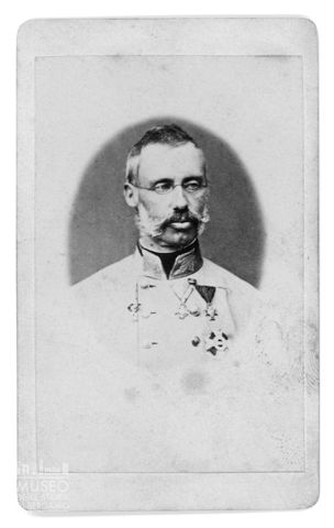Ritratto di Alberto d'Asburgo-Teschenn in alta uniforme