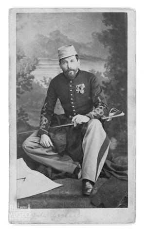 Ritratto di Jules Gérard in uniforme