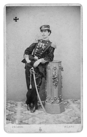 Ritratto di Luigi Bozzoli in uniforme