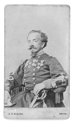 Ritratto del barone Ulrico di Aichelburg in uniforme
