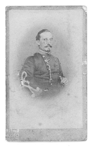 Ritratto di Giuseppe Tommasoni in uniforme