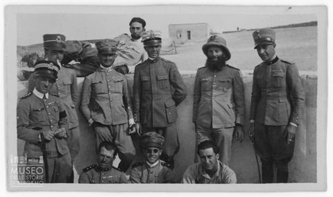 Ritratto di militari italiani in Libia