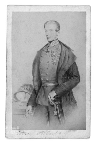 Ritratto di Alberto d'Asburgo-Teschenn in alta uniforme